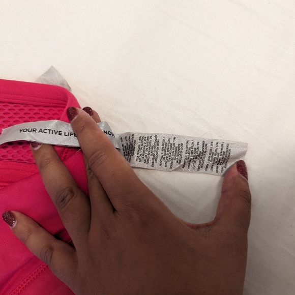 Lorna Jane Hot Pink spotsbra - Picture 3 of 5